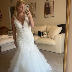 Maggie Sottero wedding dress.